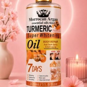 Moroccan Argan Essential Oil Turmeric Super Whitening Body Oil
