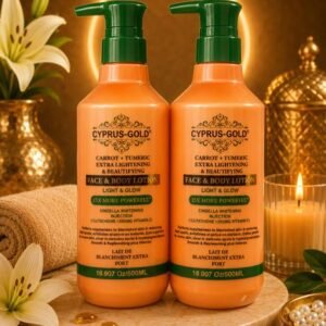 Cyprus Gold Carrot & Glutathione Face & Body Lotion