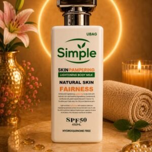 Simple Natural Skin Fairness Lightening Body Lotion