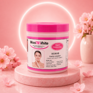 Moon White Super Whitening Face & Body Scrub