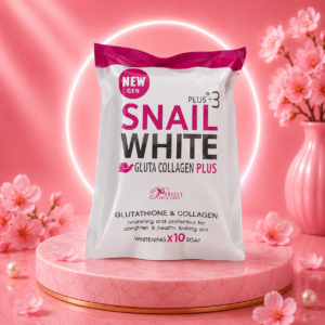 Snail White Gluta Collagen Soap