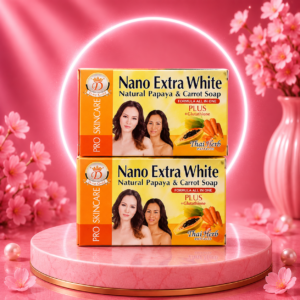 Nano Extra White Papaya & Carrot Soap
