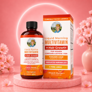 Liquid Morning Multivitamin + Hair Growth Supplement