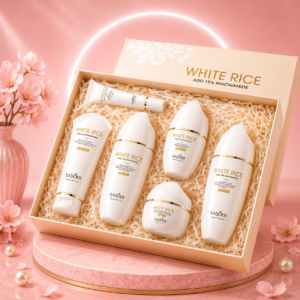 White Rice Brightening Skincare Set
