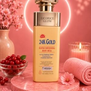 Licorice Glow 24K Gold Super Whitening Body Milk