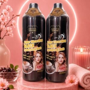 Smooth Diamond Super Bleaching Black Exfoliating Bath